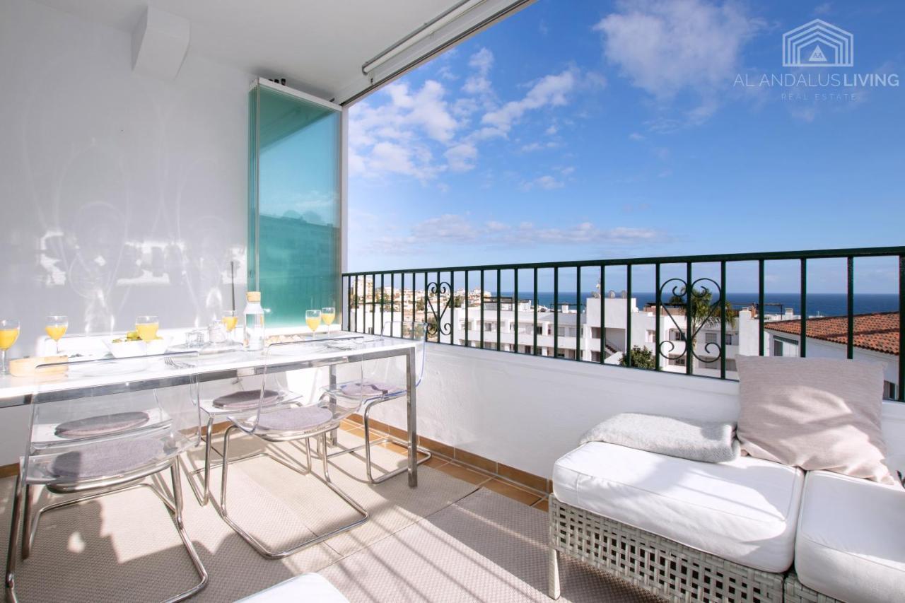 Scandinavian Style Apartment With Amazing Sea Views And South West Facing Sunny Terrace In Miraflores Walking Distance To The Beach! Màlaga Exteriér fotografie