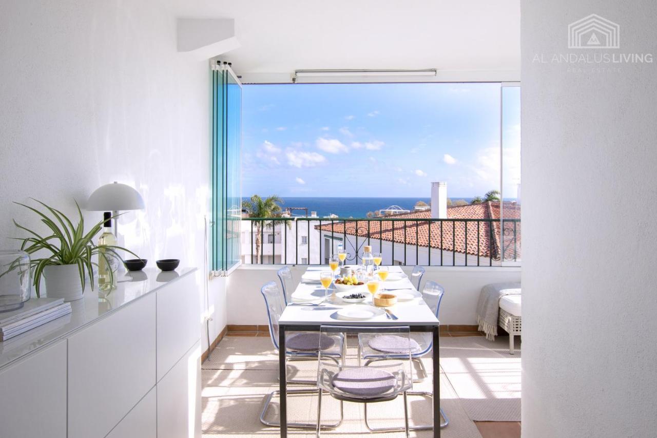 Scandinavian Style Apartment With Amazing Sea Views And South West Facing Sunny Terrace In Miraflores Walking Distance To The Beach! Màlaga Exteriér fotografie