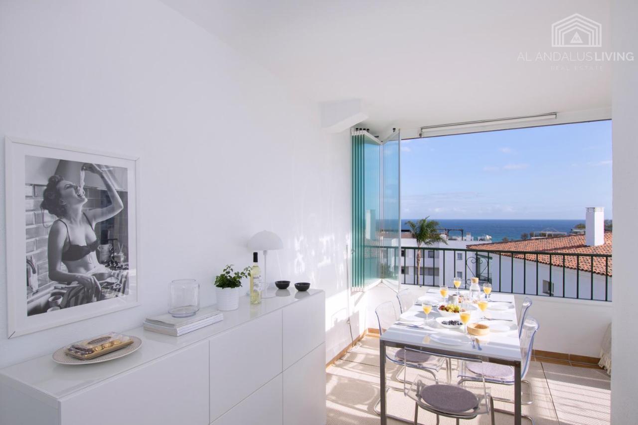 Scandinavian Style Apartment With Amazing Sea Views And South West Facing Sunny Terrace In Miraflores Walking Distance To The Beach! Màlaga Exteriér fotografie